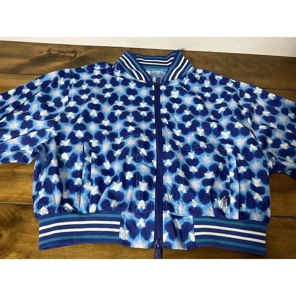 FP Movement Free People Top Seed Tennis Jacket Cropped Size XS
